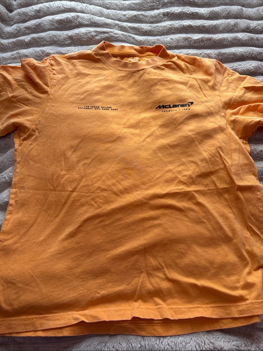 Orange Mclaren T-Shirt - Men's